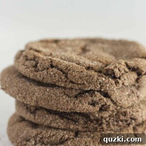 A stack of four Mexican Hot Chocolate Cookies with cinnamon sugar around them.