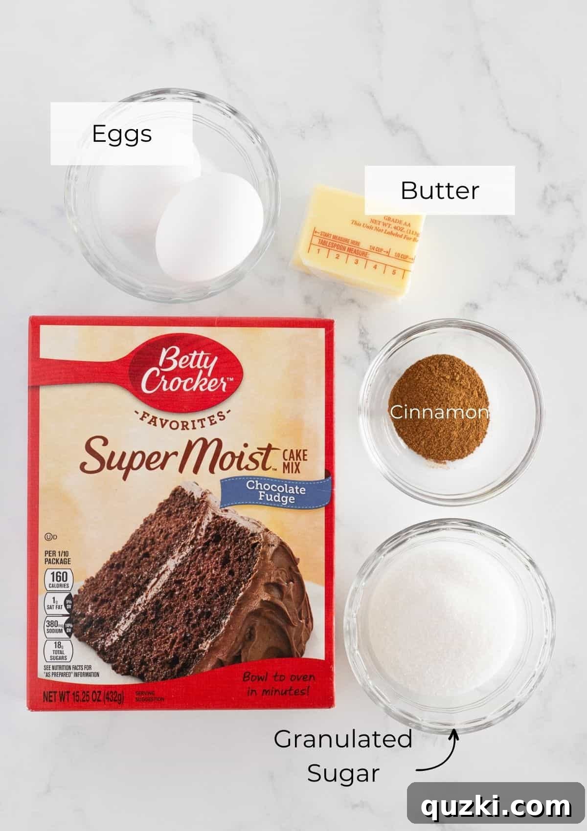 Spicy Mexican Chocolate Delights 3 Ingredients needed to make Mexican Hot Chocolate Cookies with a cake mix.
