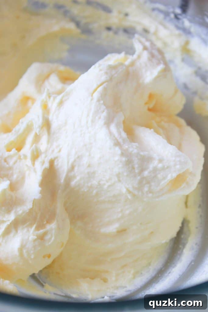 Effortless Boston Cream Pie Cookie Treats 11 Thick vanilla cream with stiff peaks, resembling whipped cream