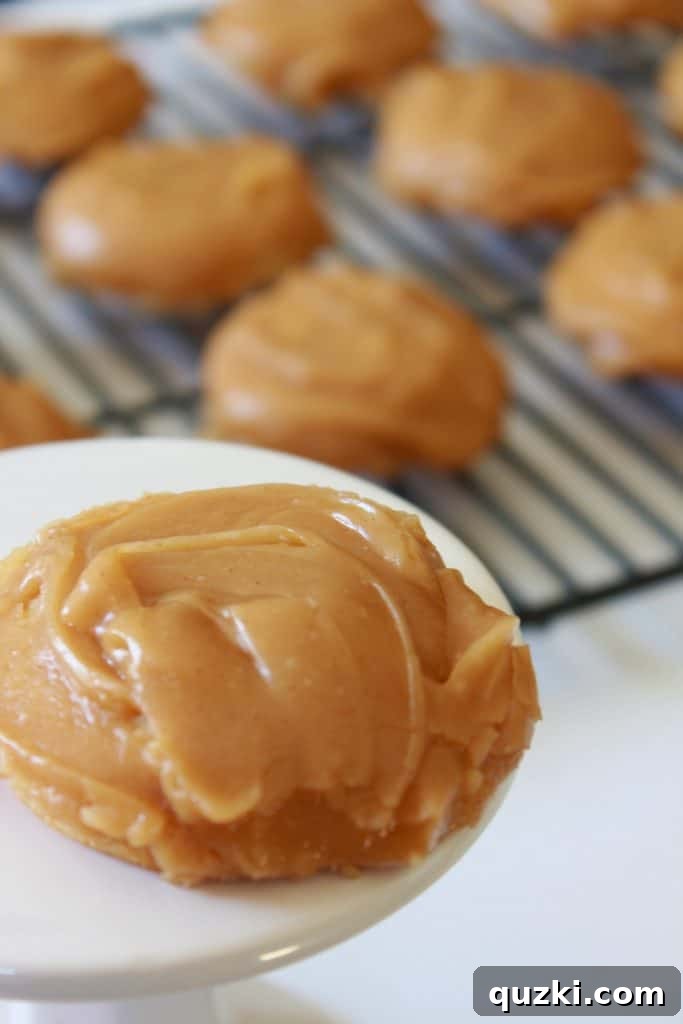 Easy Peanut Butter Texas Sheet Cake Cookies recipe featured by top US food blog, Practically Homemade