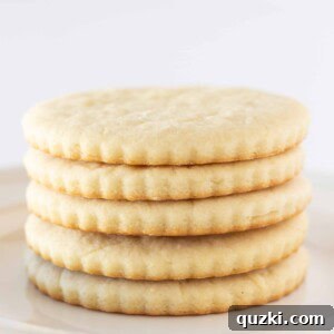 Easy Cream Cheese Sugar Cookies Recipe featured by top US cookies blogger, Practically Homemade