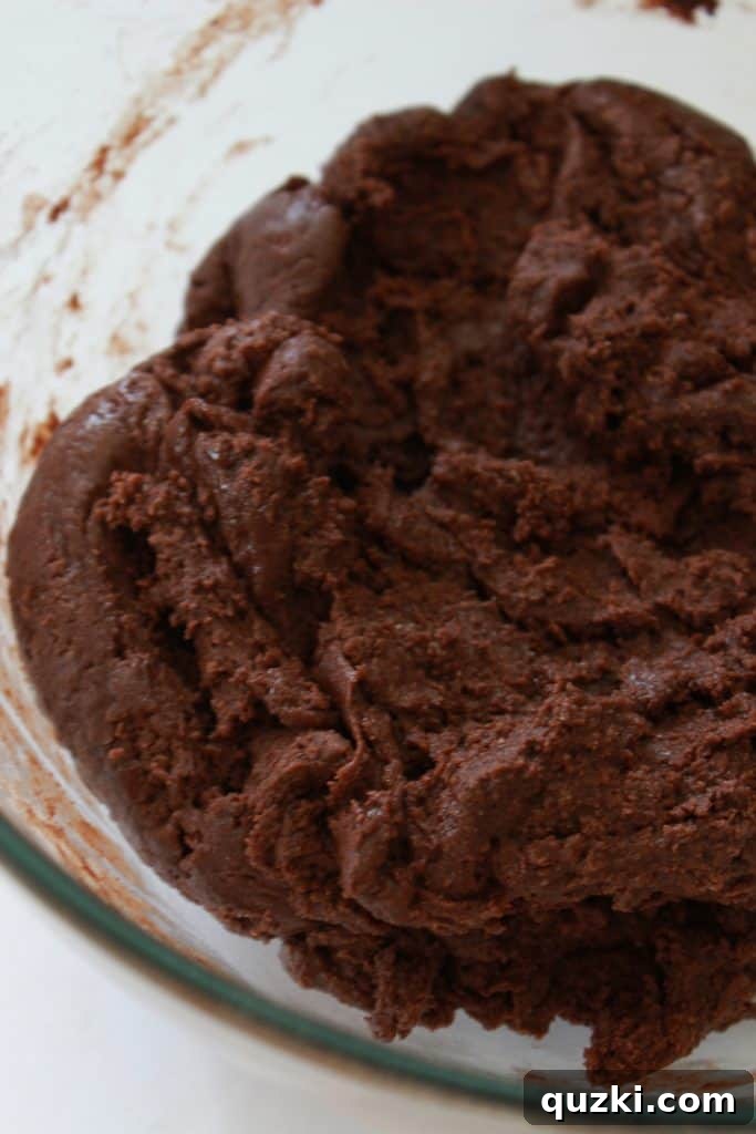 Effortless Indulgence: Crafting Amazing Cookies from Cake Mix 5 Thick and sticky cake mix cookie dough