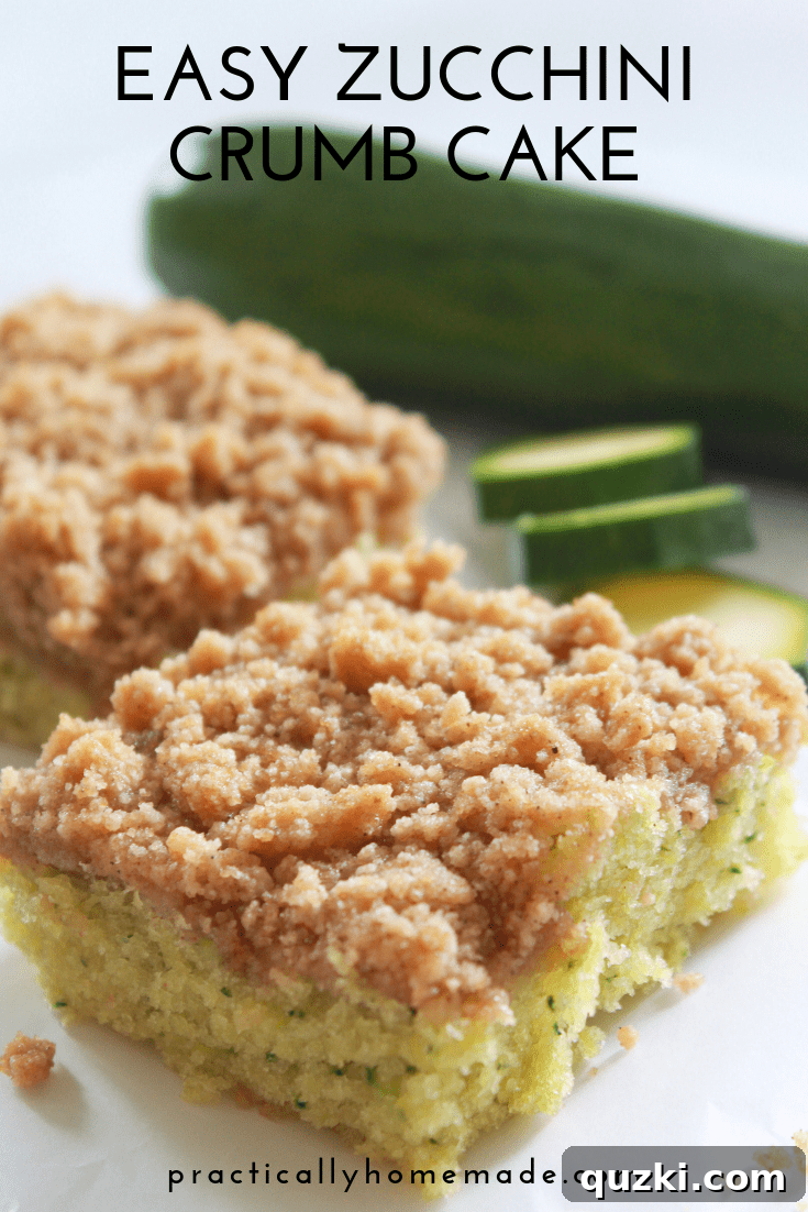 Effortless Zucchini Crumb Cake 3 The Easy Zucchini Crumb Cake Recipe, a featured delight from a top US food blog.
