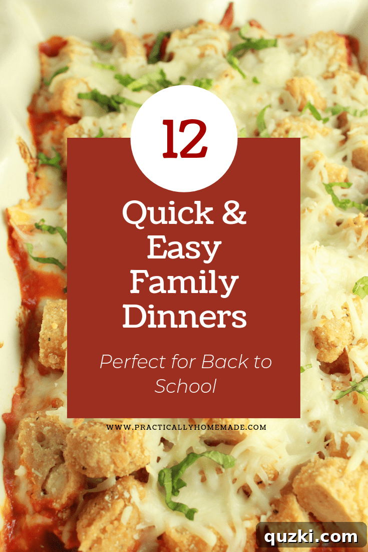 A beautifully presented family dinner, ready to be enjoyed on a busy weeknight.