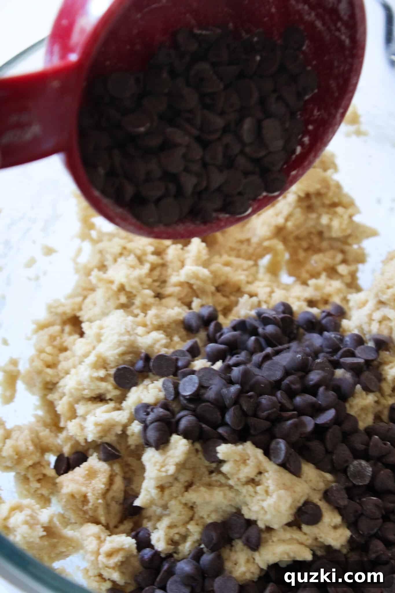 Easy Chocolate Chip Cookie Dough Bites featured by top US food blog, Practically Homemade