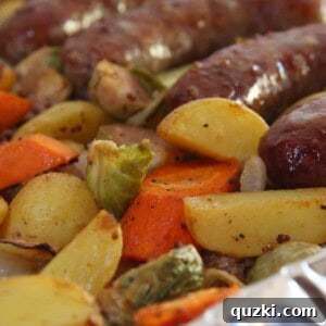 Oktoberfest Sheet Pan Brats and Potatoes