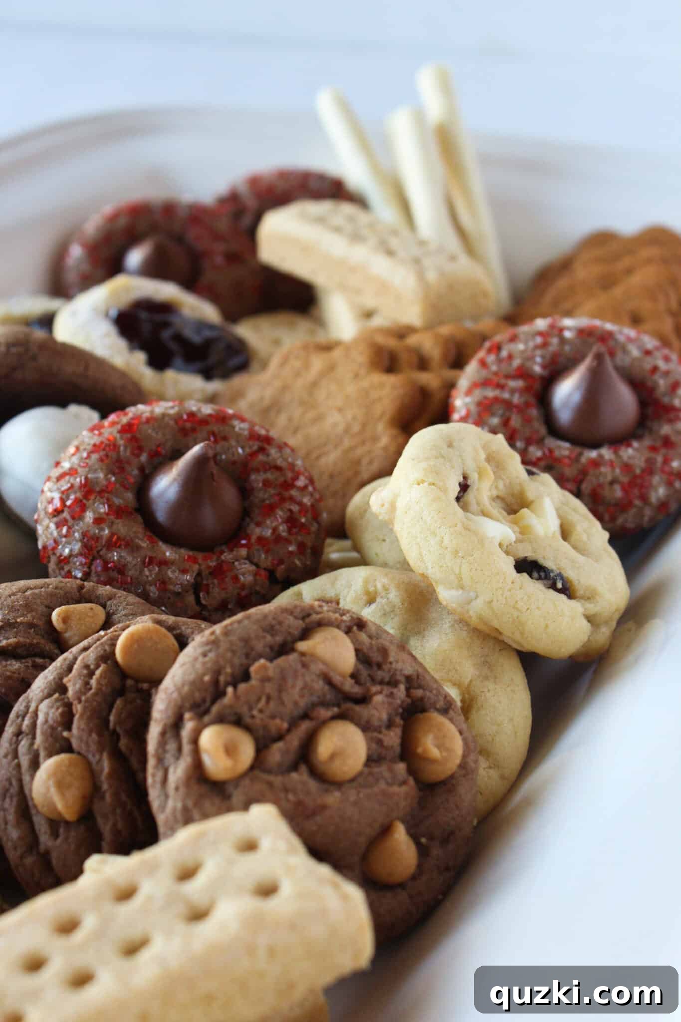 How to Make an Easy Holiday Cookie Tray tips featured by top US cookie blog, Practically Homemade