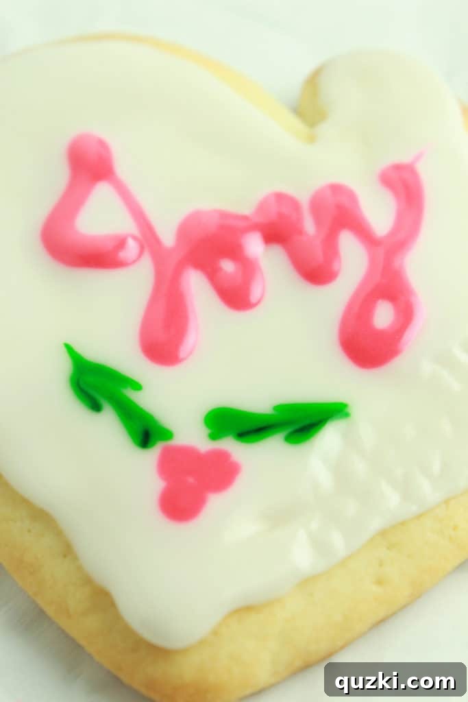 Variety of artistic sugar cookie designs.