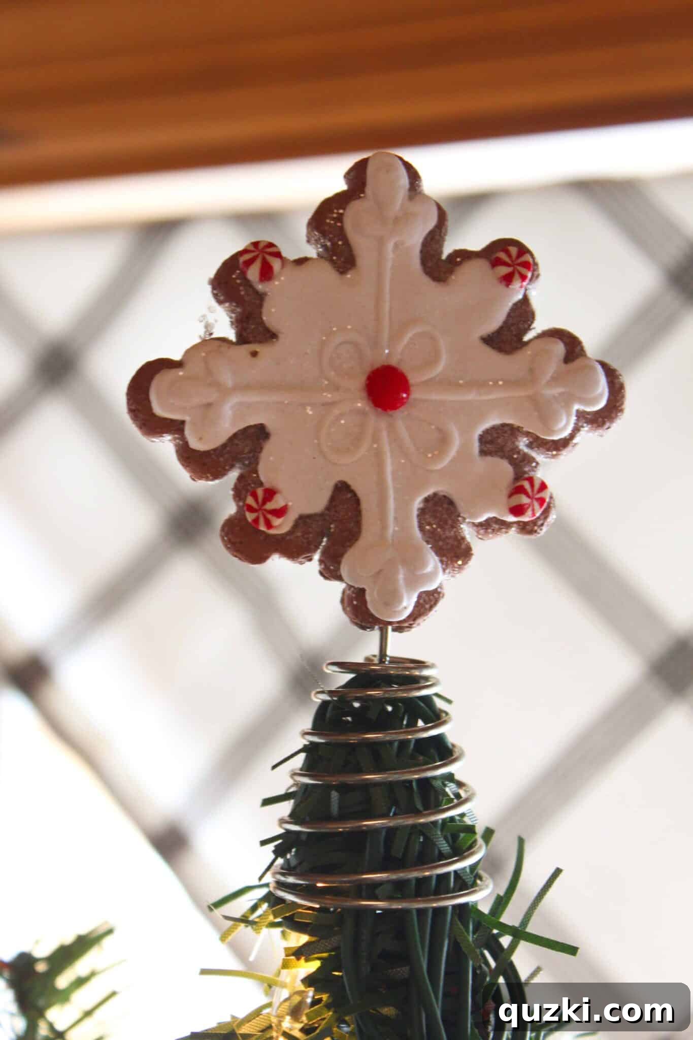 Tasteful Trees: Farmhouse Kitchen Christmas Charm 8 Rustic Farmhouse Christmas Tree Ideas for your Kitchen featured by top US food blog, Practically Homemade