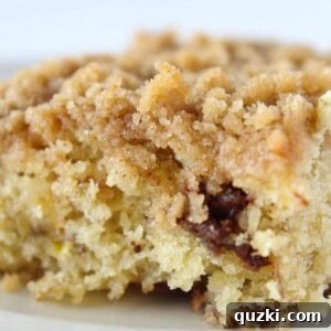 Banana Chocolate Chip Crumb Cake Recipe