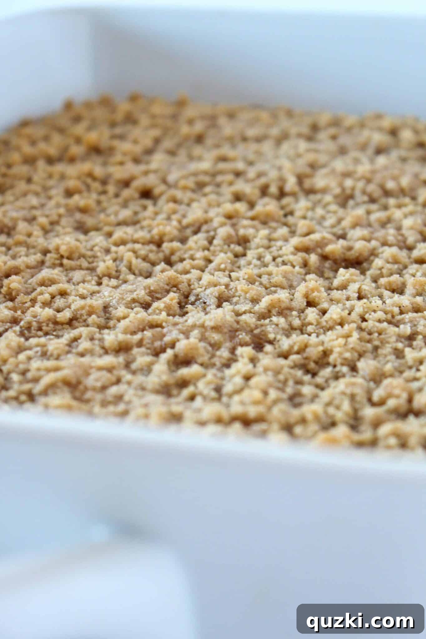 Decadent Banana Chocolate Chip Crumb Cake 10 Finished Banana Chocolate Chip Crumb Cake, sliced and ready to serve