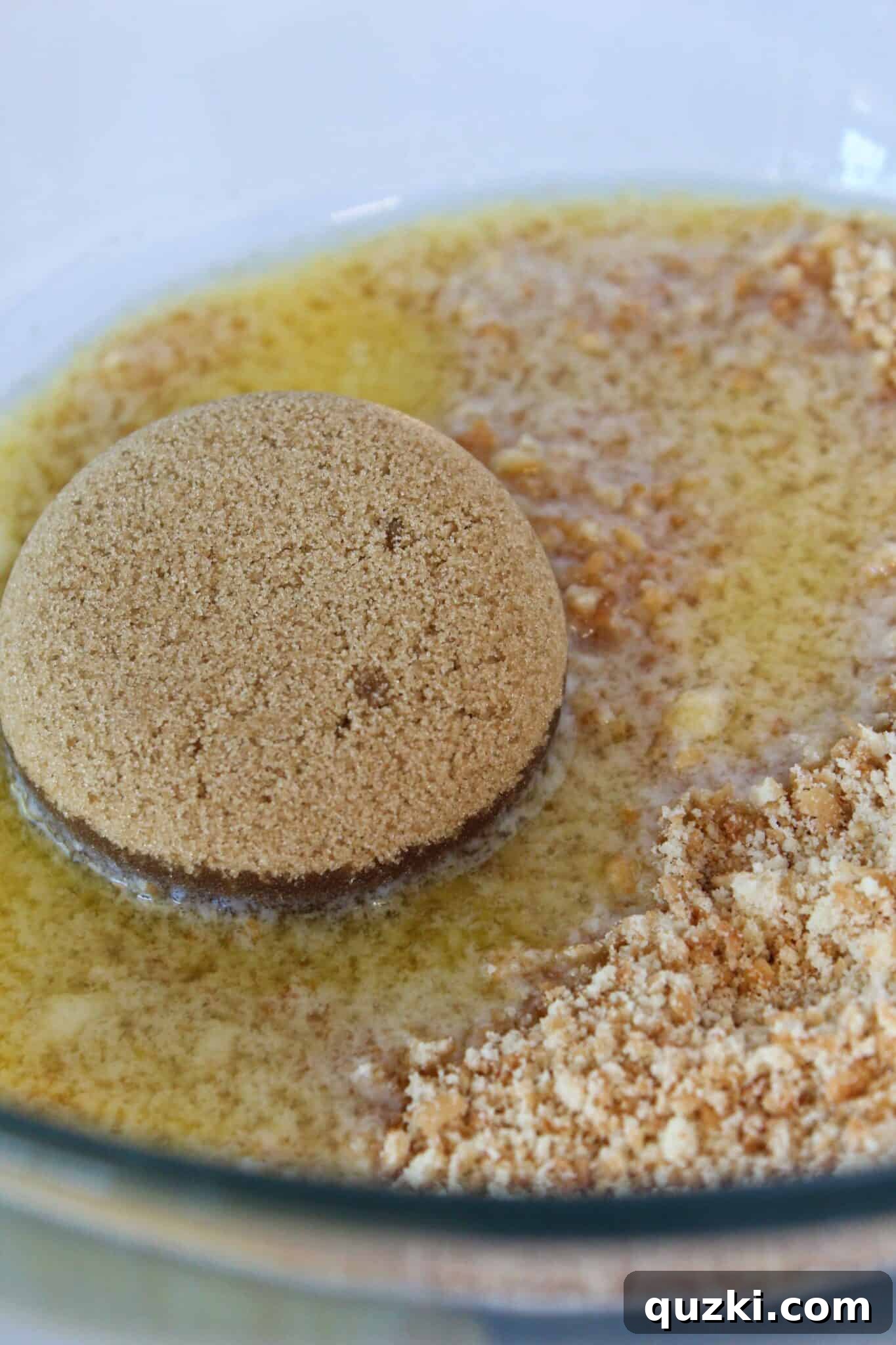 Easy No Bake Vanilla Wafer Cheesecake Crust Recipe featured by top US dessert blogger, Practically Homemade