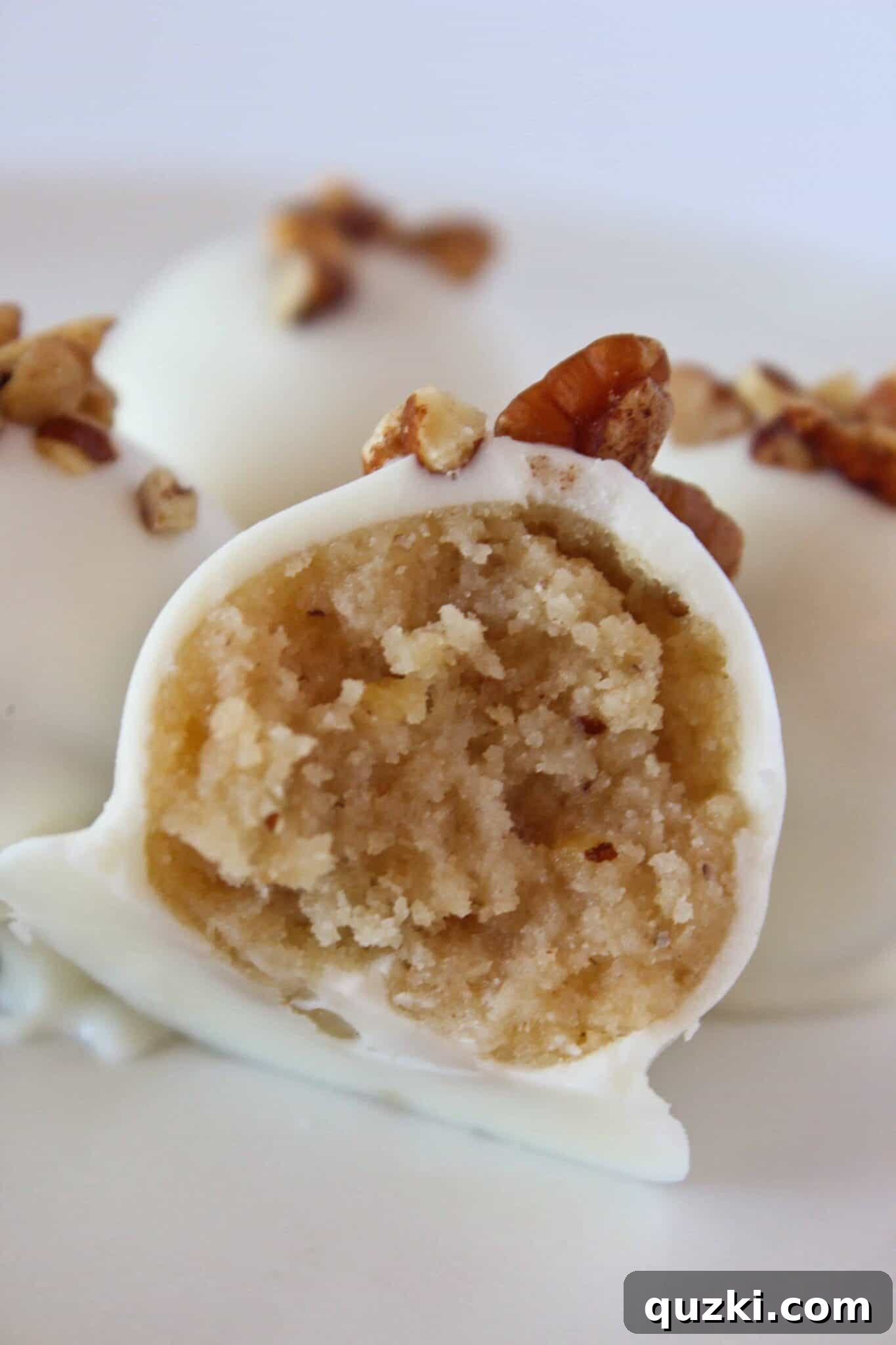 No-Bake Pecan Sandies Truffles 2 Delicious Pecan Sandies Truffles, a simple 4-ingredient no-bake recipe
