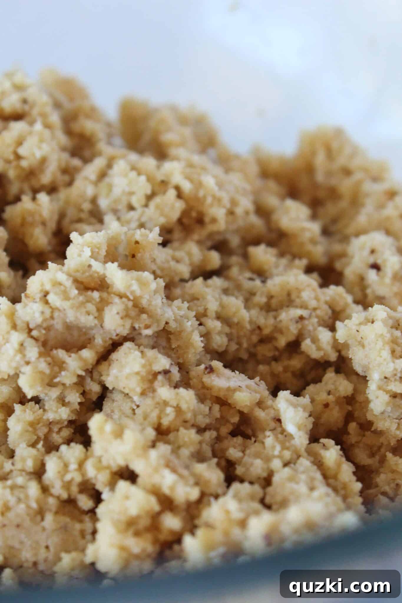 No-Bake Pecan Sandies Truffles 7 Completed Pecan Sandies truffle filling mixture, smooth and ready for shaping