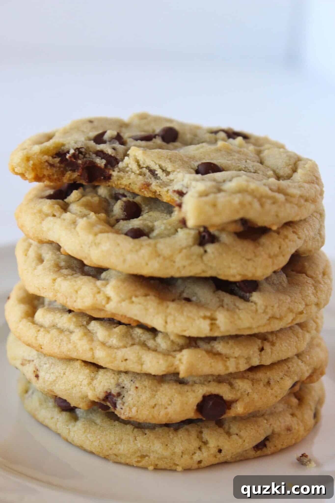Go-To Everyday Chocolate Chip Cookies 11 Everyday Chocolate Chip Cookies recipe featured by top US food blogger, Practically Homemade
