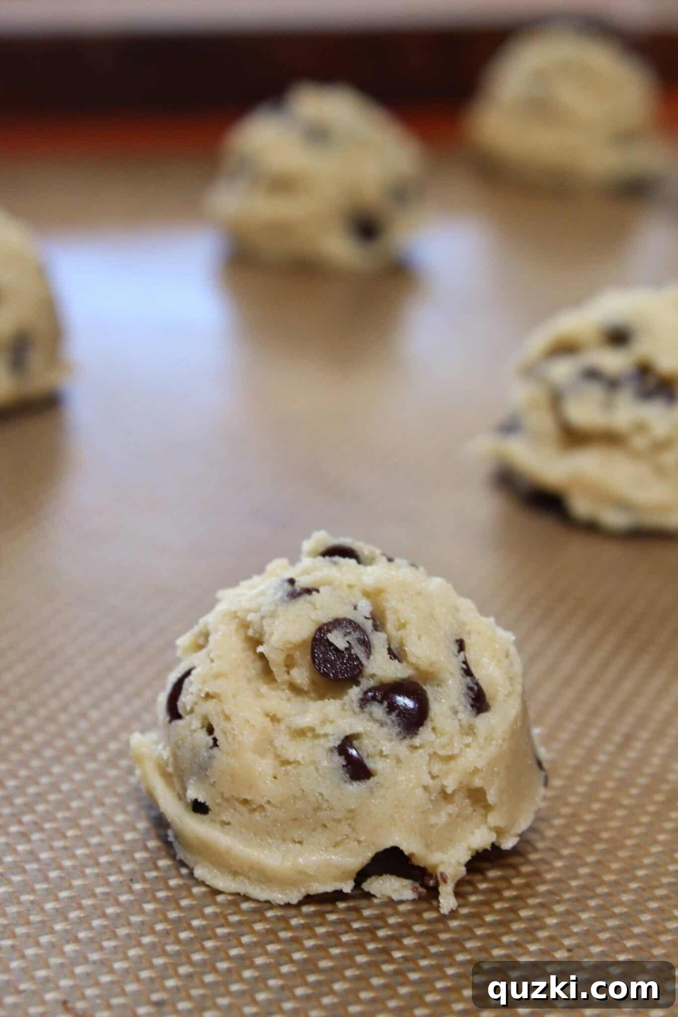 Go-To Everyday Chocolate Chip Cookies 8 Everyday Chocolate Chip Cookies recipe featured by top US food blogger, Practically Homemade