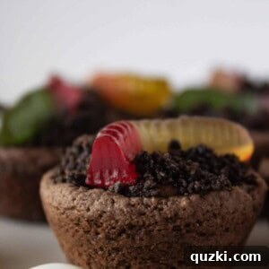 Dirt Cup Cookie Bites Recipe, an inventive and festive Halloween dessert.