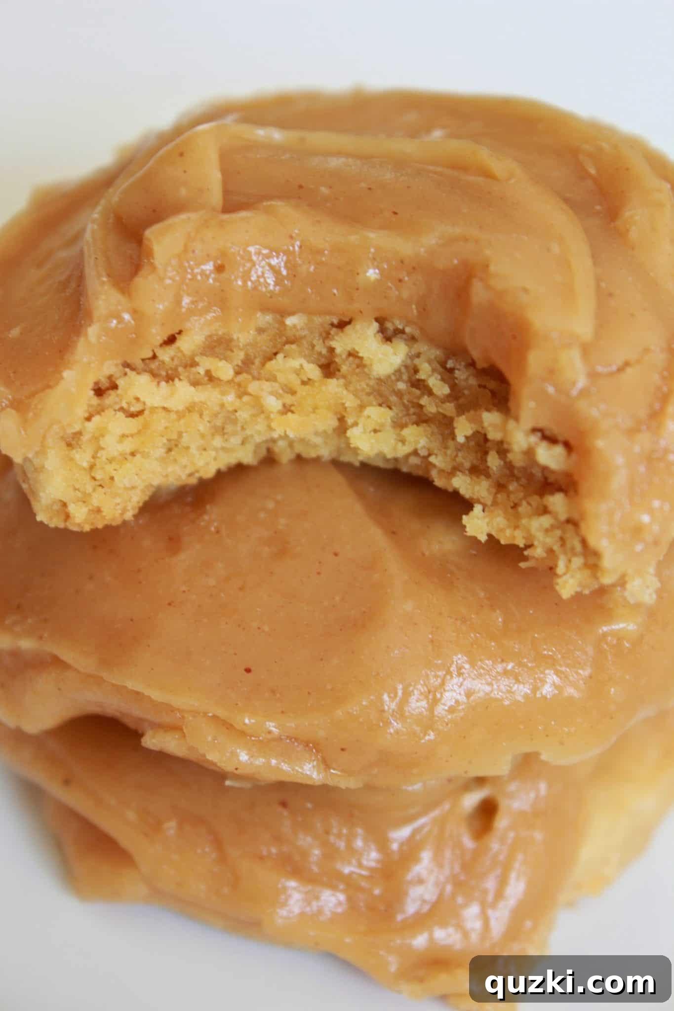Peanut Butter Texas Sheet Cake Cookies topped with creamy peanut butter frosting