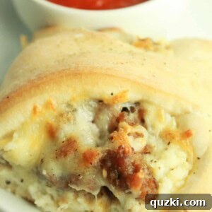 Italian Sausage Ricotta Pizza Ring