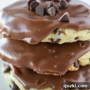 Cake Mix Cookies: Chocolate Chip Sheet Cake Cookie Recipe featured by top US cookie blogger, Practically Homemade