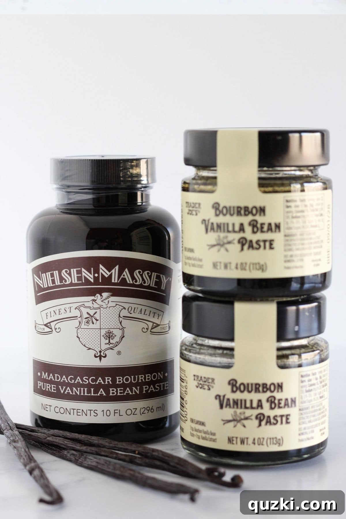 Why I Use Vanilla Bean Paste as a Time-Saving Baking Shortcut 4 Vanilla bean paste in packages with vanilla bean pods.