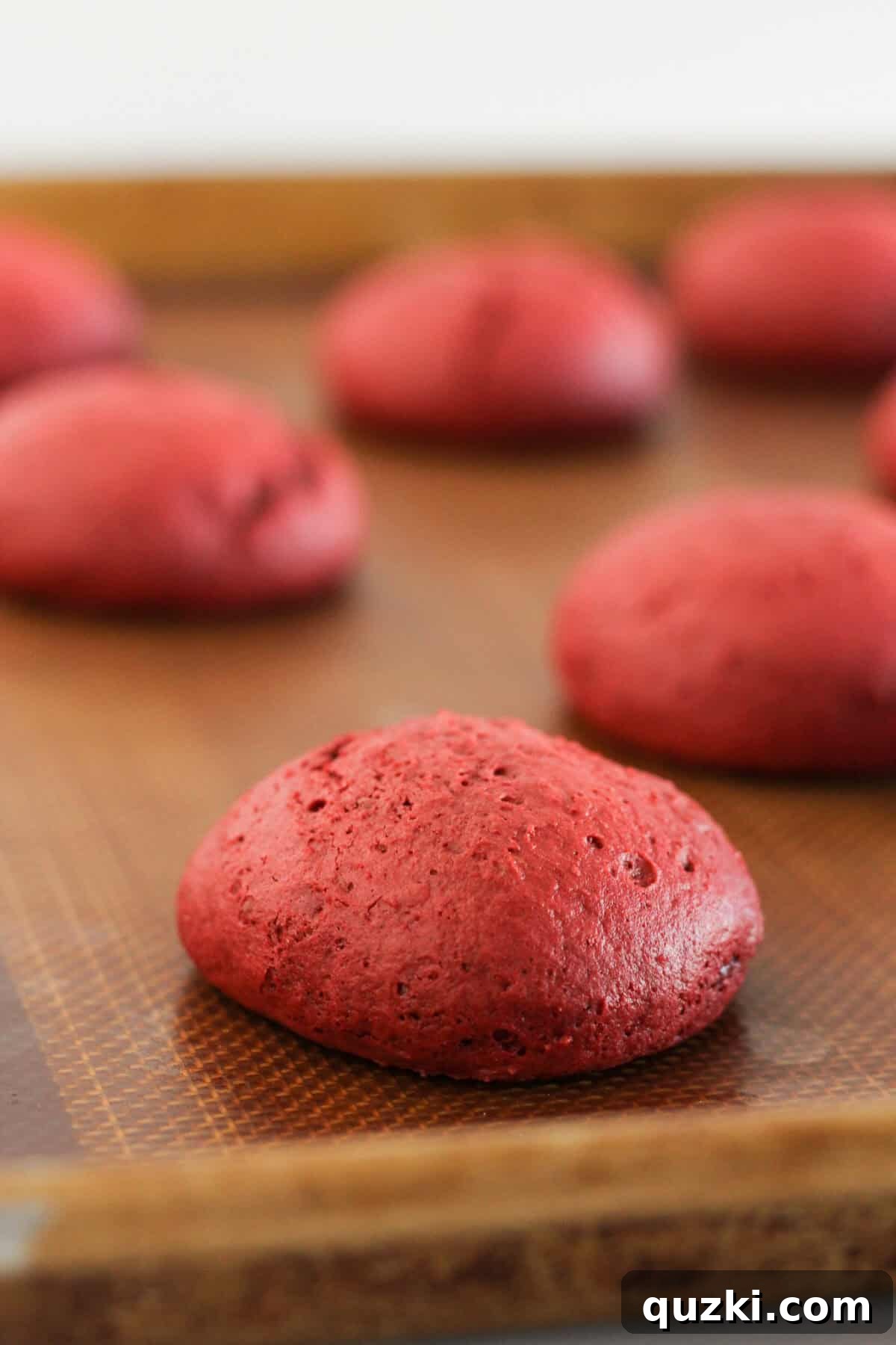 Red Velvet Whoopie Pies Made with Cake Mix 8 Baked cake mix red velvet whoopie pie cookies.