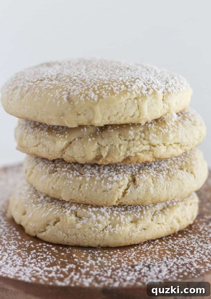 Kentucky Butter Cake Cookies made with a cake mix.