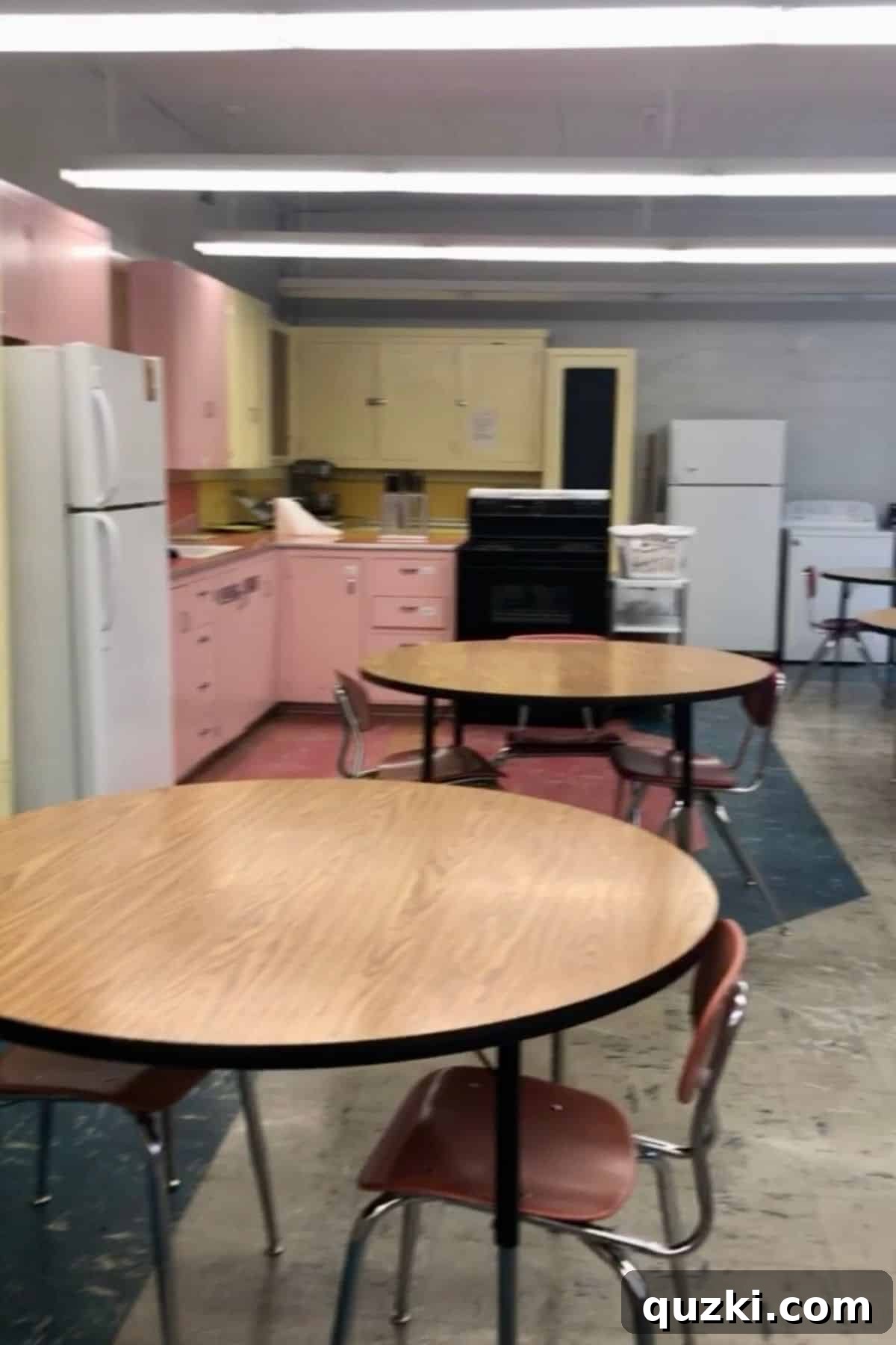 Why We Keep Moving the Finish Line 2 My culinary classroom when I was a teacher.